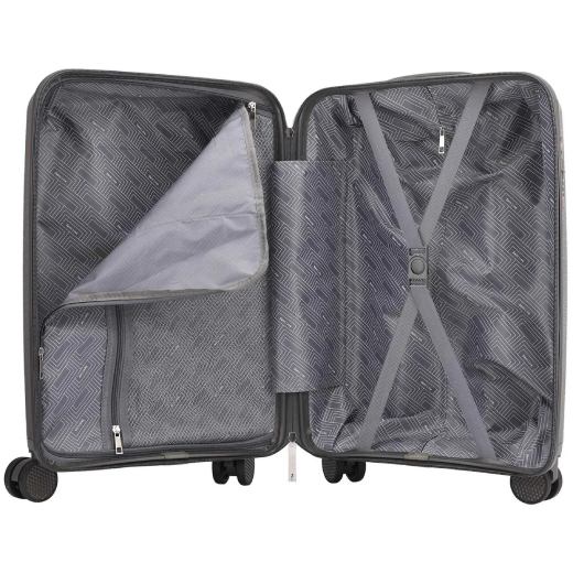 Зовнішній вигляд Валіза Semi Line 20" S Graphite (T5829-1)