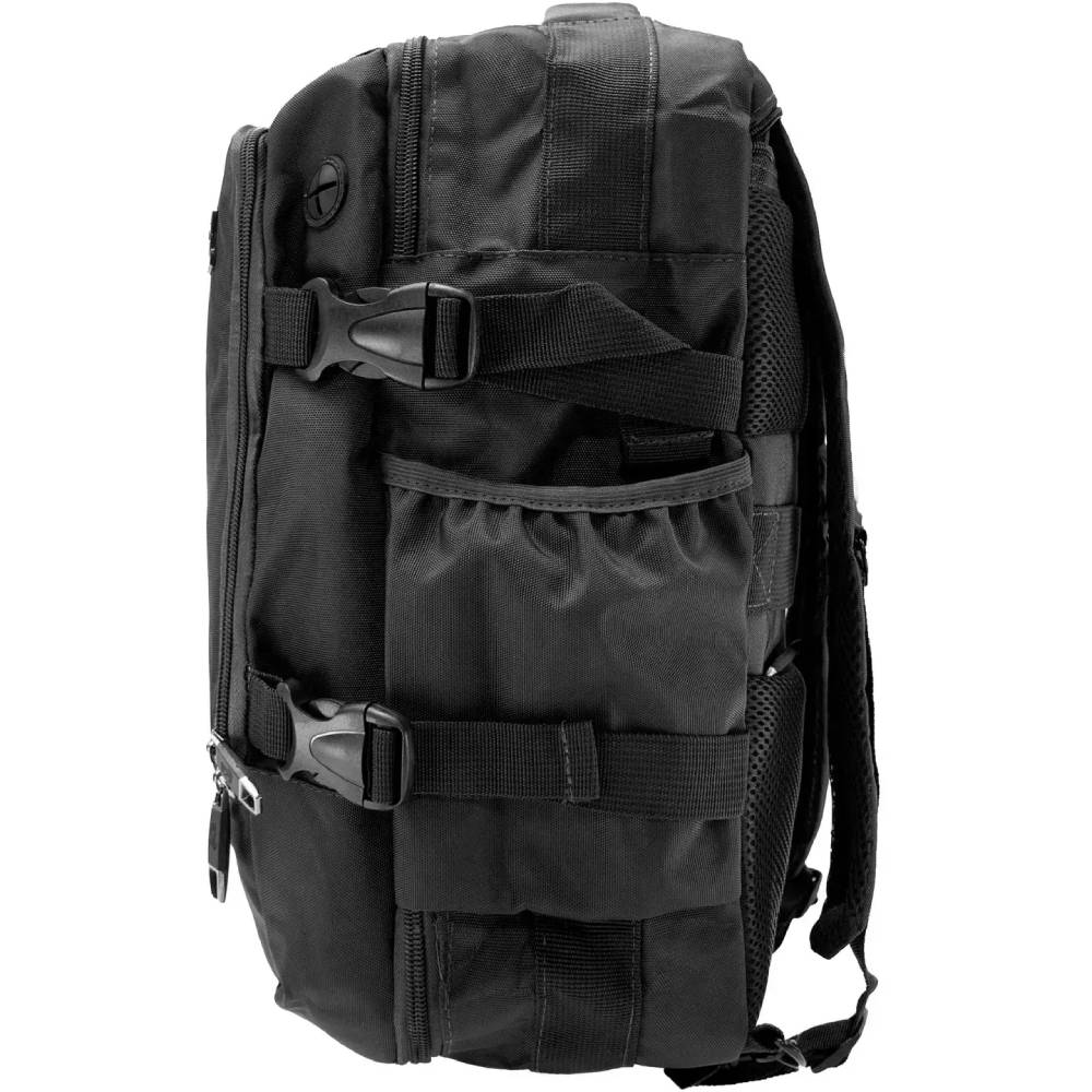 Сумка-рюкзак SEMI LINE 20 Black (P8298-1) Матеріал поліестер