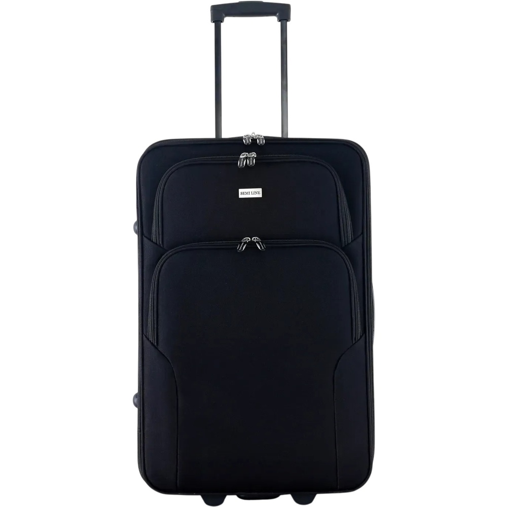 Чемодан Semi Line 24" M Black (T5679-2)