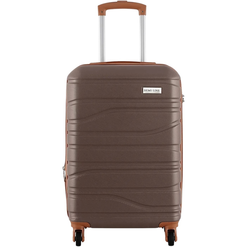 Чемодан Semi Line 20" S Graphite/Brown (T5689-1)
