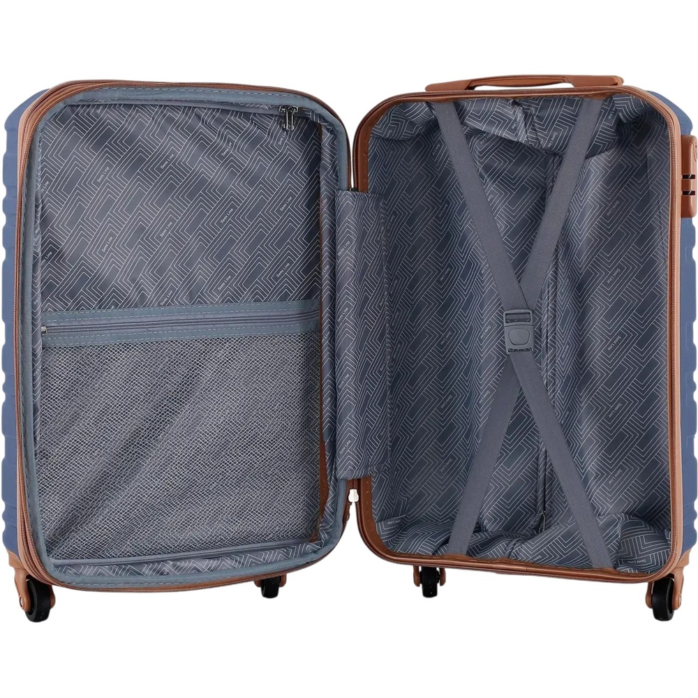 Внешний вид Чемодан Semi Line 20" S Navy (T5714-1)