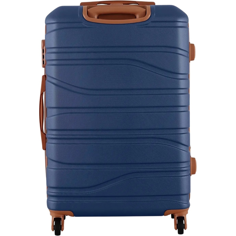 Валіза Semi Line 24" M Navy (T5714-2) Особливості телескопічна ручка