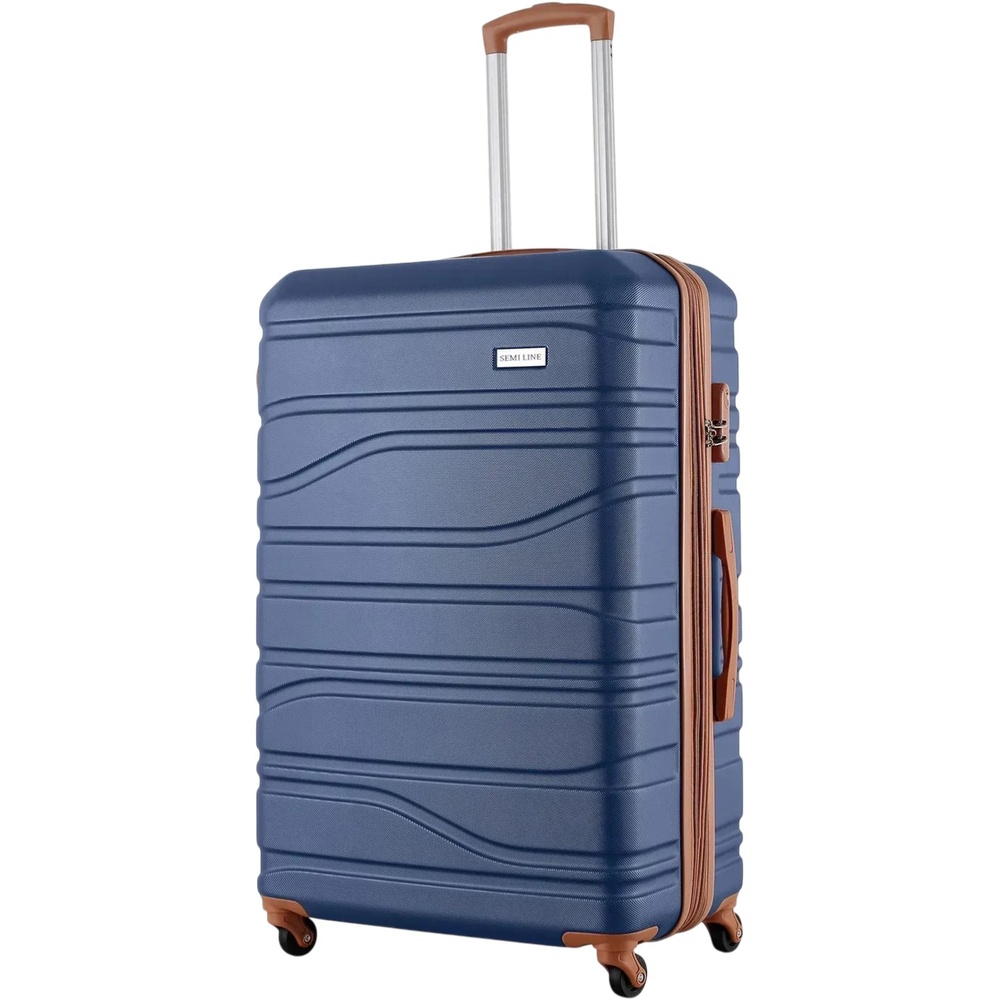 Валіза Semi Line 28" L Navy (T5714-3) Замок вбудований