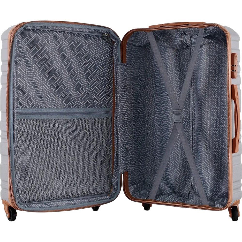 Зовнішній вигляд Валіза Semi Line 24" M Light Grey (T5715-2)