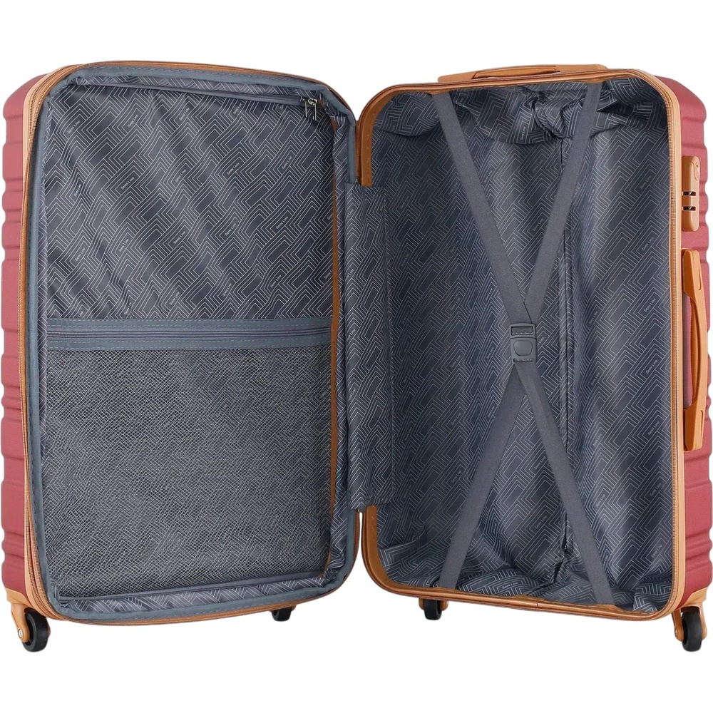 Зовнішній вигляд Валіза Semi Line 24" M Cherry (T5716-2)