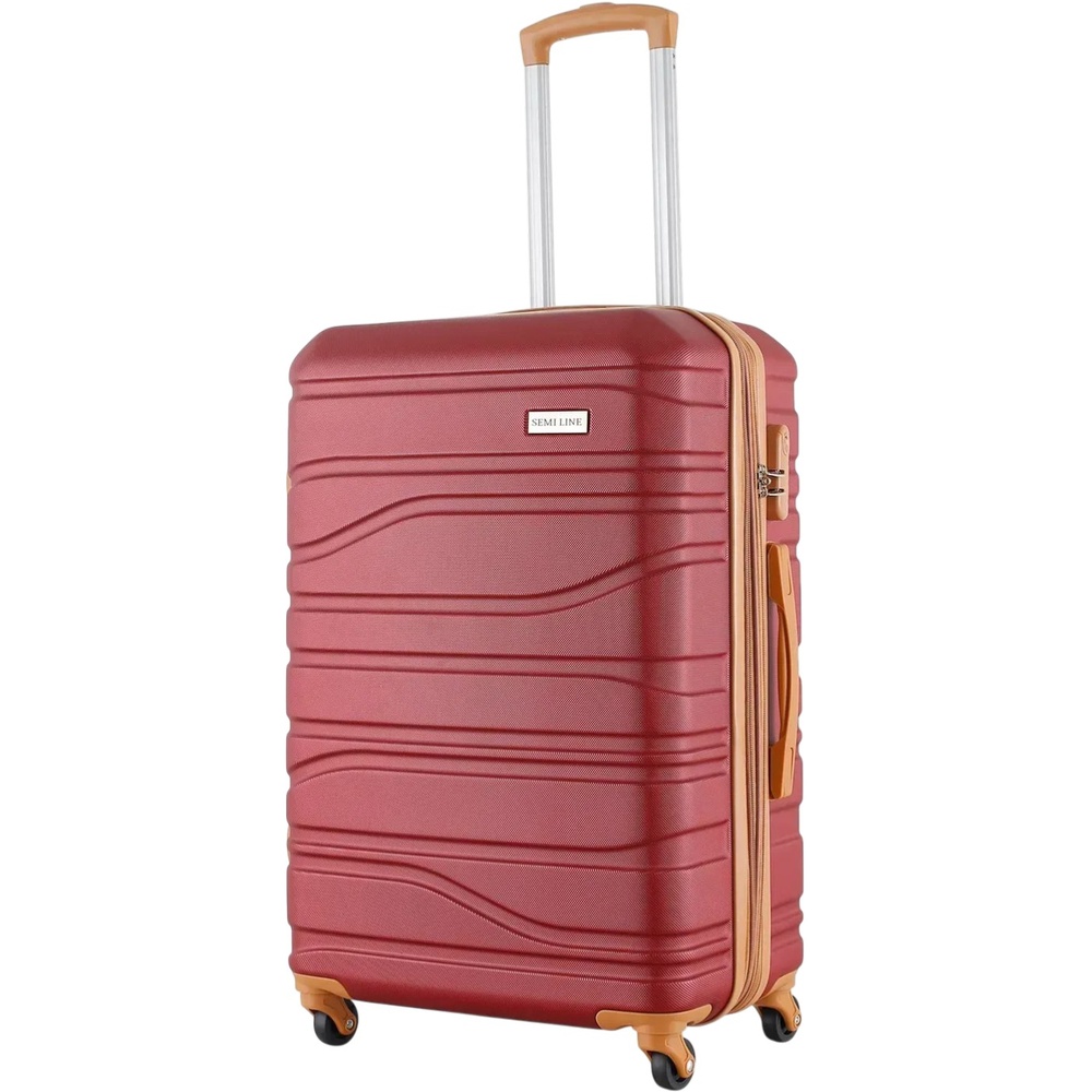 Валіза Semi Line 24" M Cherry (T5716-2) Замок вбудований