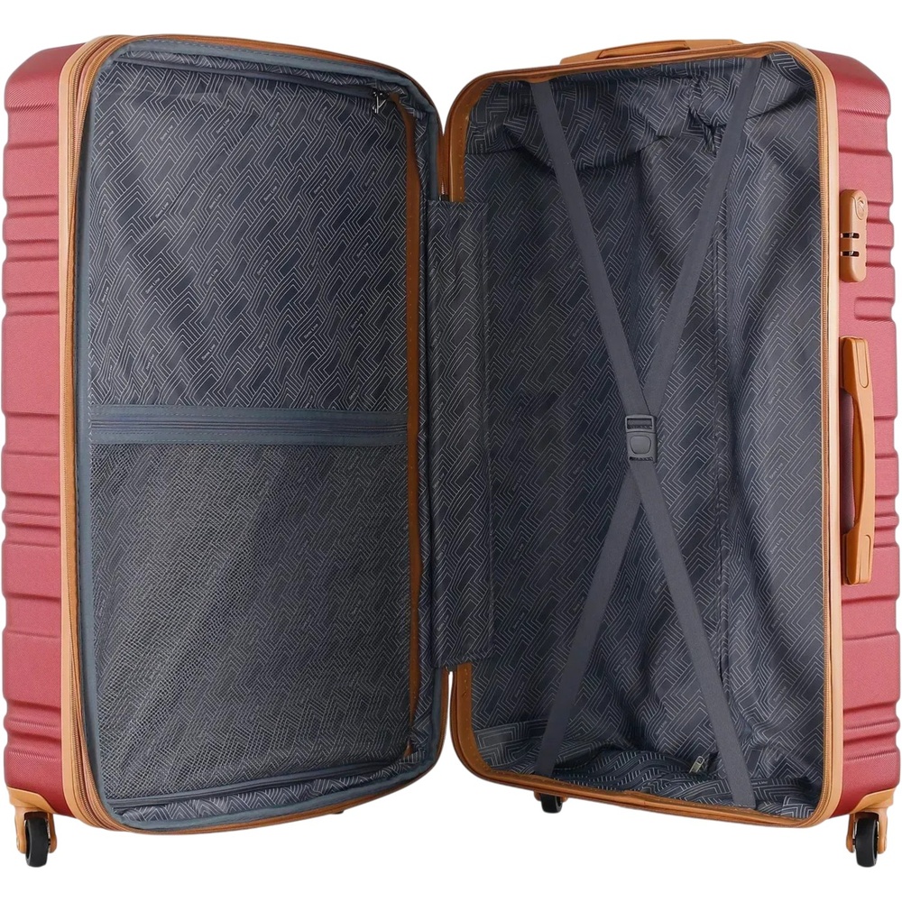 Зовнішній вигляд Валіза Semi Line 28" L Cherry (T5716-3)