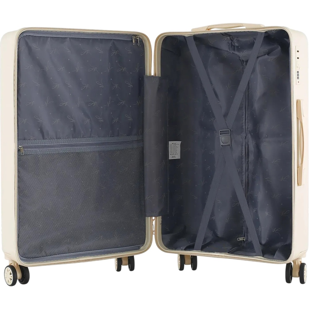 Зовнішній вигляд Валіза Semi Line 24" (M) Ecru (T5757-3)