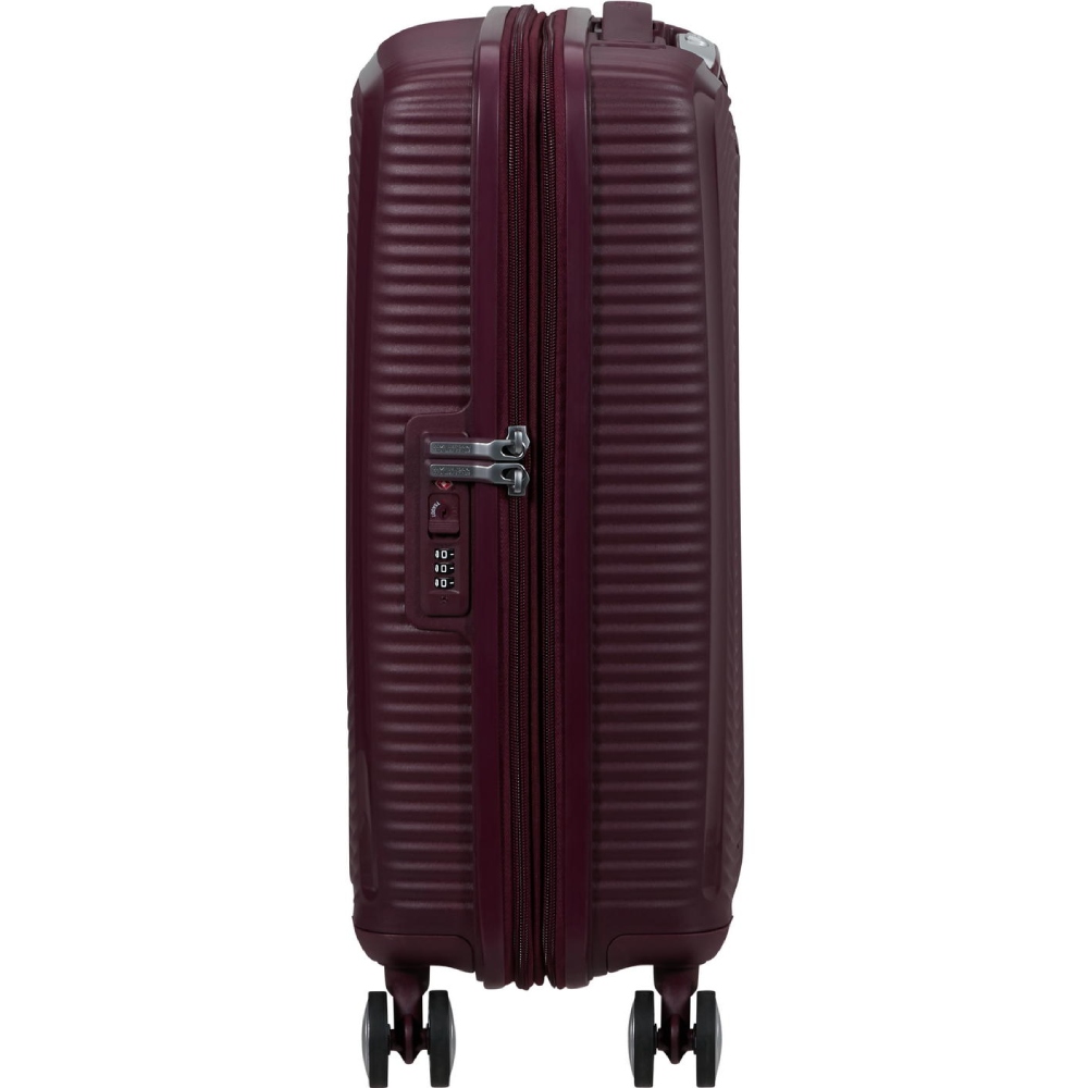 Чемодан дорожный AMERICAN TOURISTER Soundbox S Burgundy (32G*50001) Замок встроенный TSA