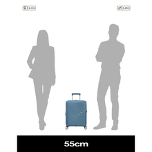 Чемодан дорожный AMERICAN TOURISTER Soundbox S Gray/Blue (32G*51001)