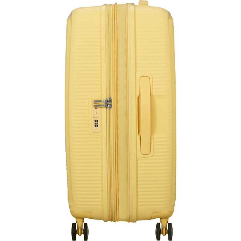 Чемодан дорожный AMERICAN TOURISTER Soundbox M Pastel Yellow (32G*16002) Особенности расширитель