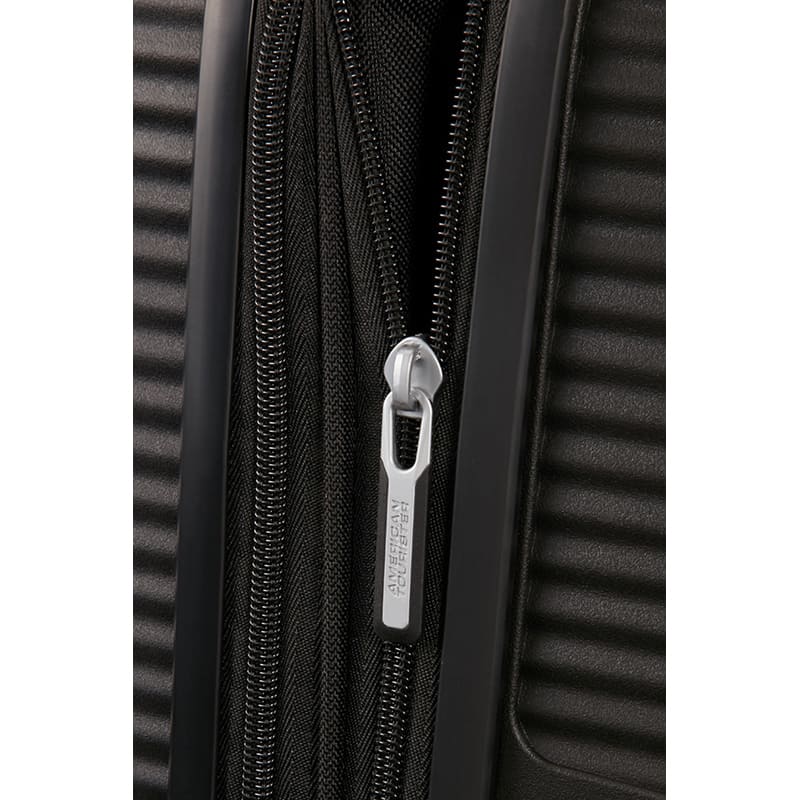 Чемодан дорожный AMERICAN TOURISTER Soundbox M Black (32G*09002) Особенности расширитель