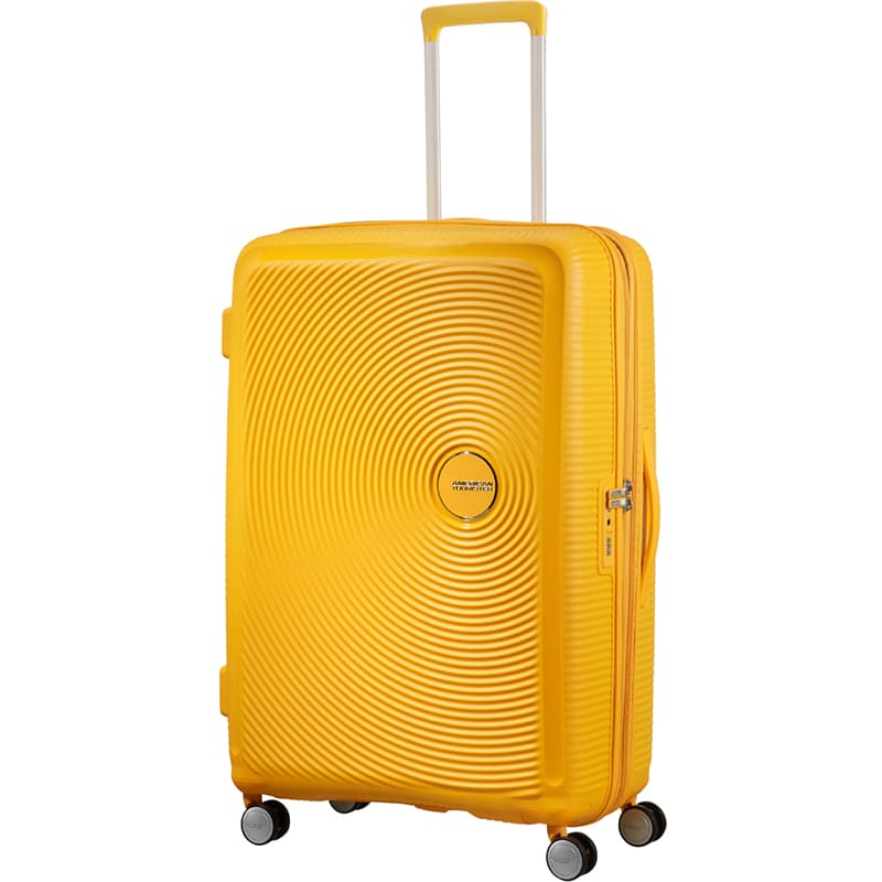 Чемодан дорожный AMERICAN TOURISTER Soundbox L Yellow (32G*06003) Замок встроенный TSA