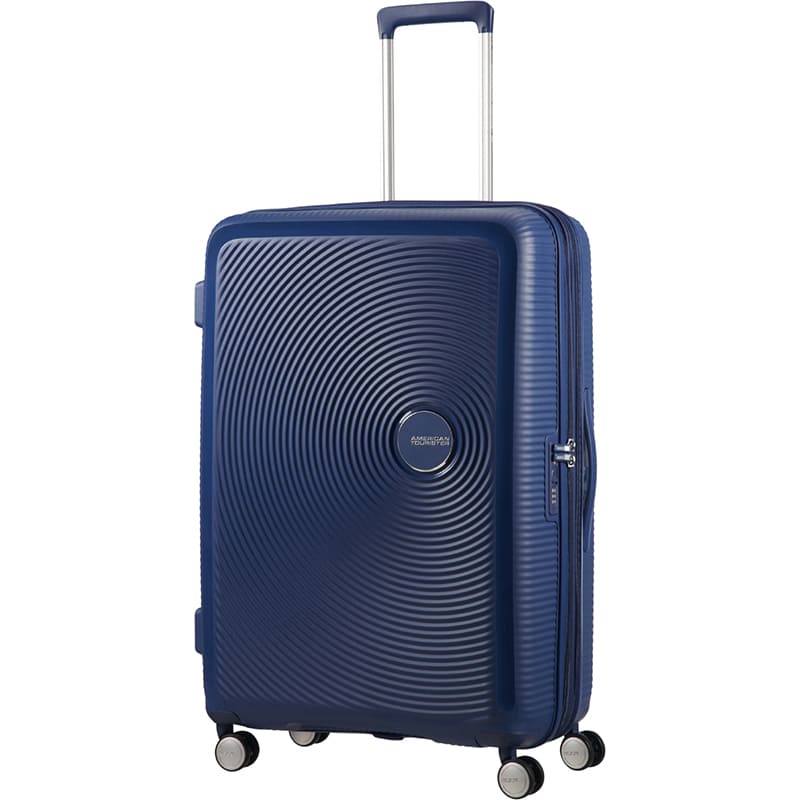 Чемодан дорожный AMERICAN TOURISTER Soundbox L Blue (32G*41003) Замок встроенный TSA