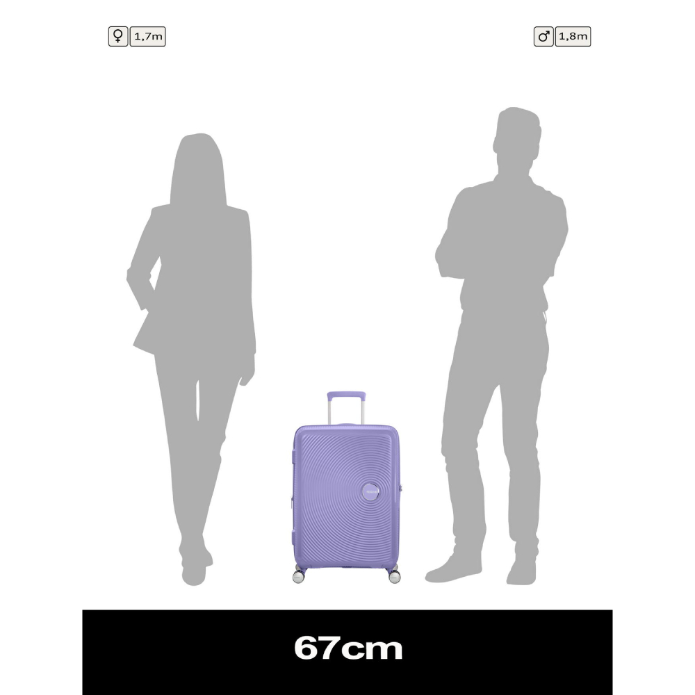 Покупка Чемодан дорожный AMERICAN TOURISTER Soundbox M Lavender (32G*82002)