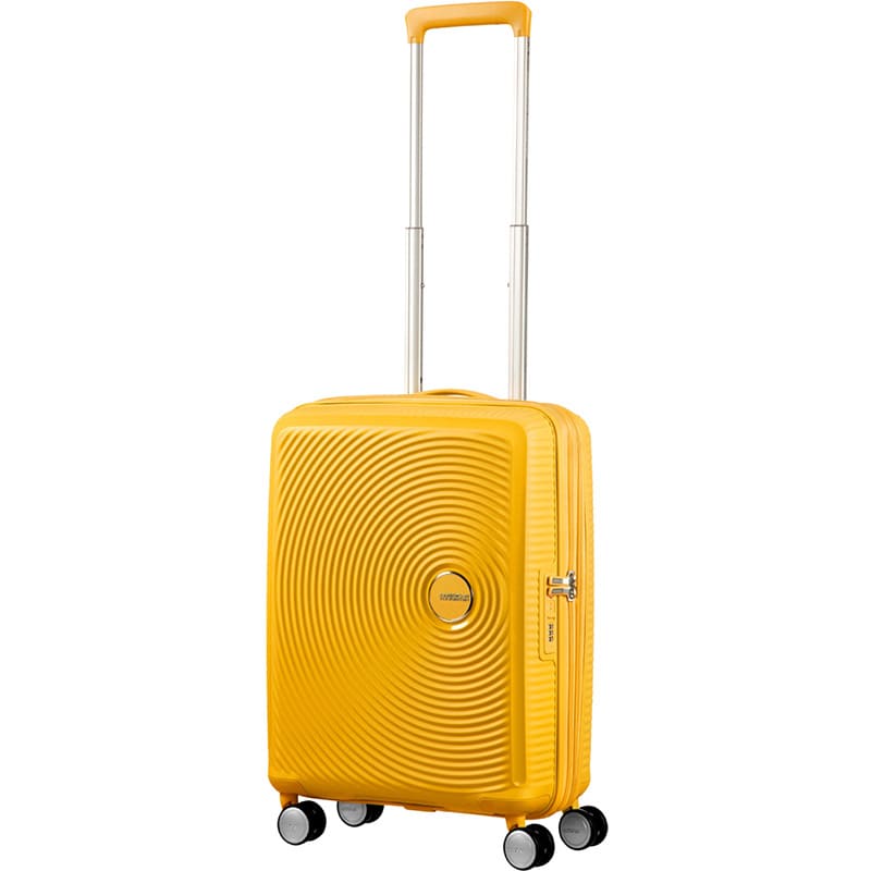 Чемодан дорожный AMERICAN TOURISTER Soundbox S Yellow (32G*06001) Замок встроенный TSA