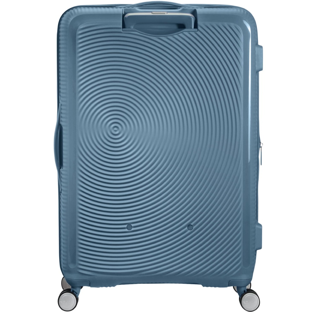 Внешний вид Чемодан дорожный AMERICAN TOURISTER Soundbox L Gray/Blue (32G*51003)
