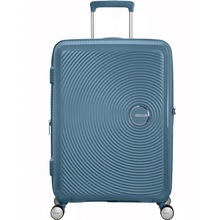 Чемодан дорожный AMERICAN TOURISTER Soundbox L Gray/Blue (32G*51003)