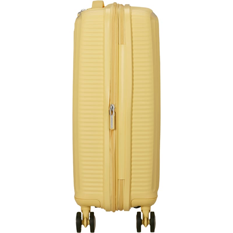Чемодан дорожный AMERICAN TOURISTER Soundbox S Pastel Yellow (32G*16001) Особенности ремни для фиксации