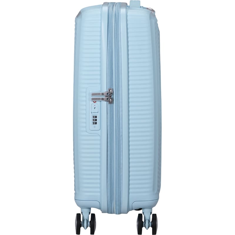Чемодан дорожный AMERICAN TOURISTER Soundbox S Pastel Blue (32G*22001) Особенности расширитель