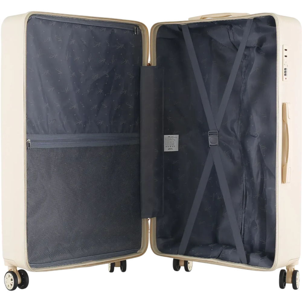 Зовнішній вигляд Валіза SEMI LINE 28 L Ecru (T5757-4)