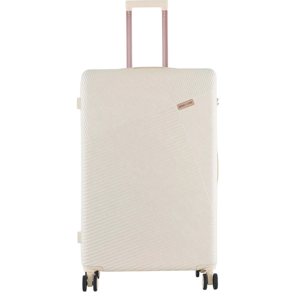 Валіза SEMI LINE 28 L Ecru (T5757-4)