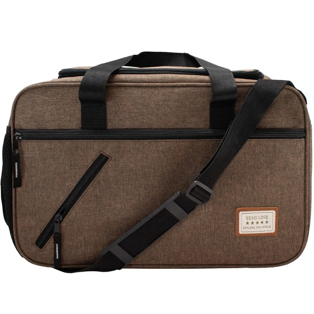 Дорожня сумка SEMI LINE 20 Brown (T5785-3)