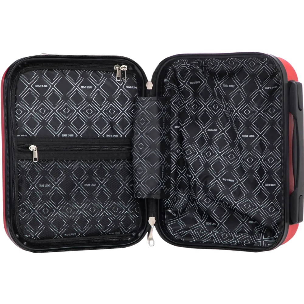 Внешний вид Бьюти-кейс SEMI LINE 12L Red (T5871-1)