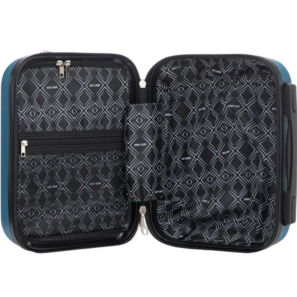 Зовнішній вигляд Бьюті-кейс SEMI LINE 12L Blue (T5872-1)