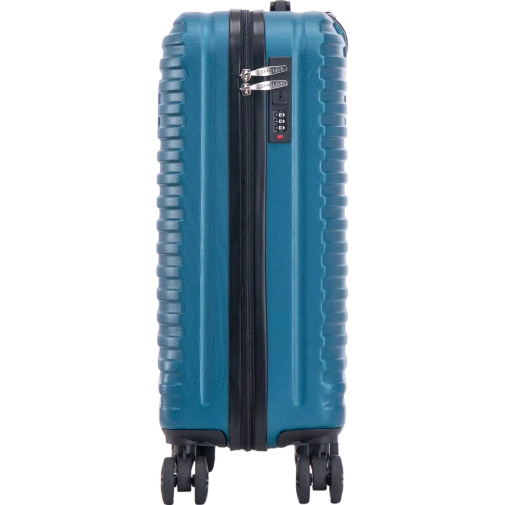 Чемодан SEMI LINE 20 S Blue (T5872-2) Особенности ремни для фиксации