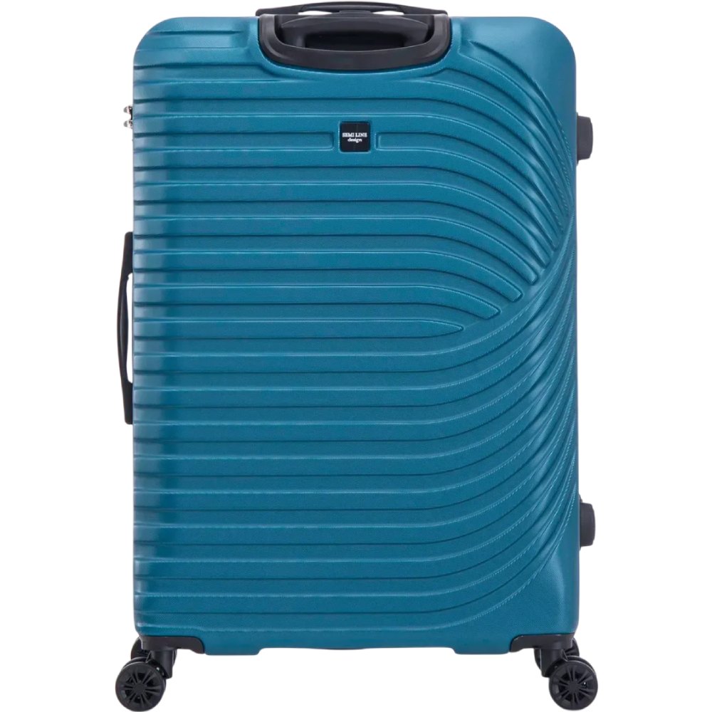 Чемодан SEMI LINE 28 L Blue (T5872-4) Особенности телескопическая ручка