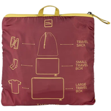 Набор чехлов для одежды TUCANO Piego Travel 2+1 Бордо (BPI-SET-BX)