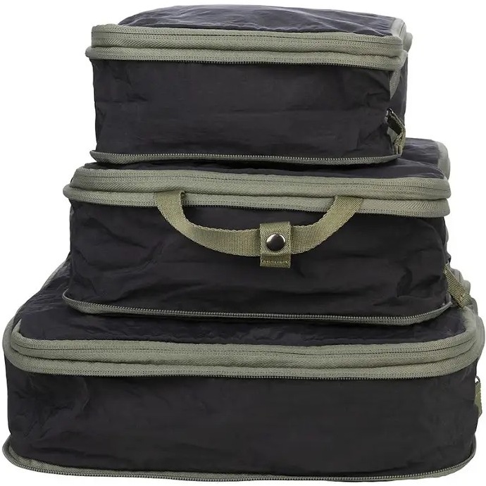 Набор чехлов для одежды TUCANO Pigio Travel 3 в 1 Black (BPG-SET-BK)