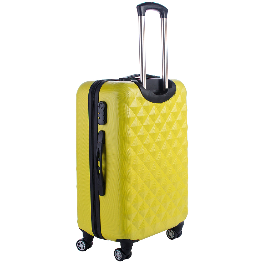 Валіза BERNARD Comfort Alum Yellow 24" (946832)