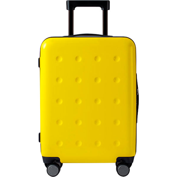 Валіза дорожня Xiaomi Ninetygo Polka dots Luggage 20" Yellow (6972125145017) Замок вбудований TSA