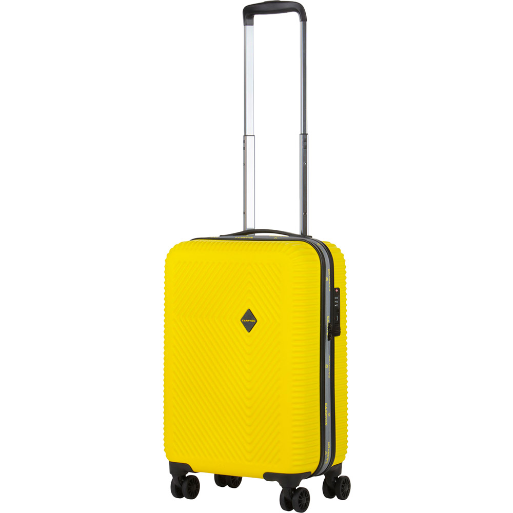 Валіза CARRYON Connect S Yellow (927735) Замок вбудований TSA