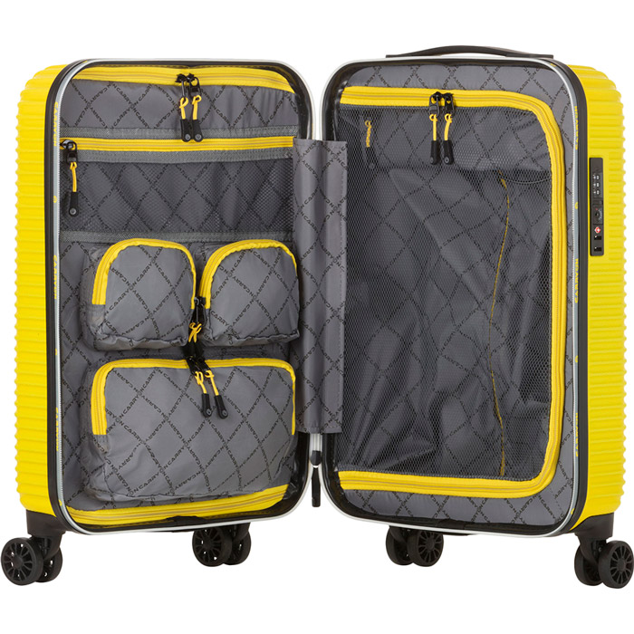 Валіза CARRYON Connect S Yellow (927735) Особливості телескопічна ручка