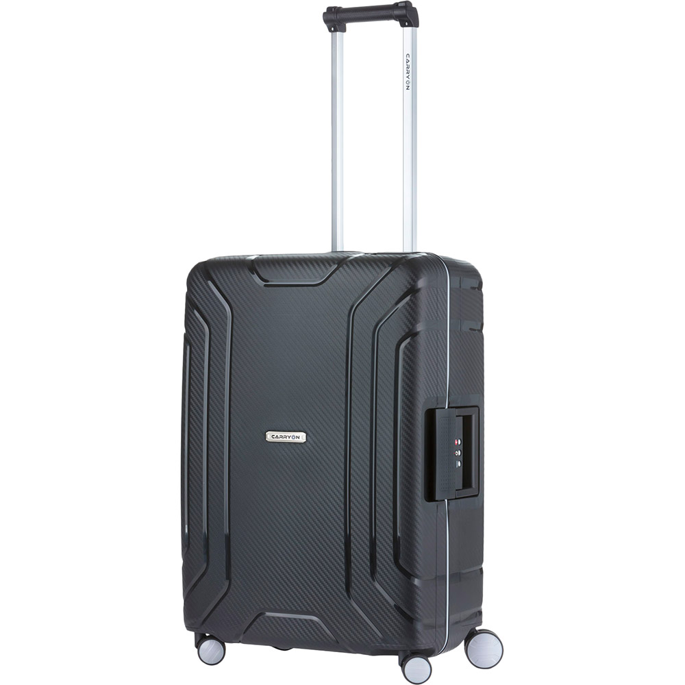 

Чемодан дорожный CARRYON Steward M Black (927743), Чемодан Steward (M) Black