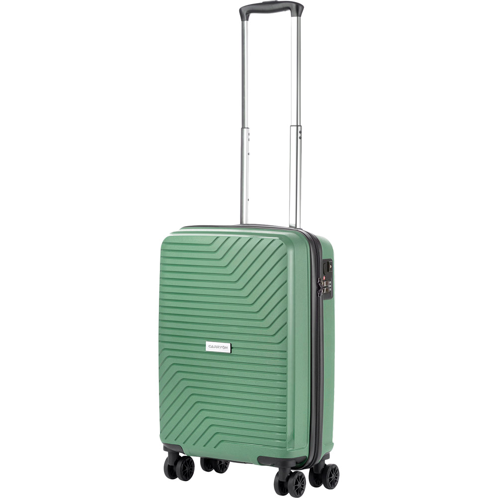 Валіза CARRYON Transport S Olive (927738) Замок вбудований TSA