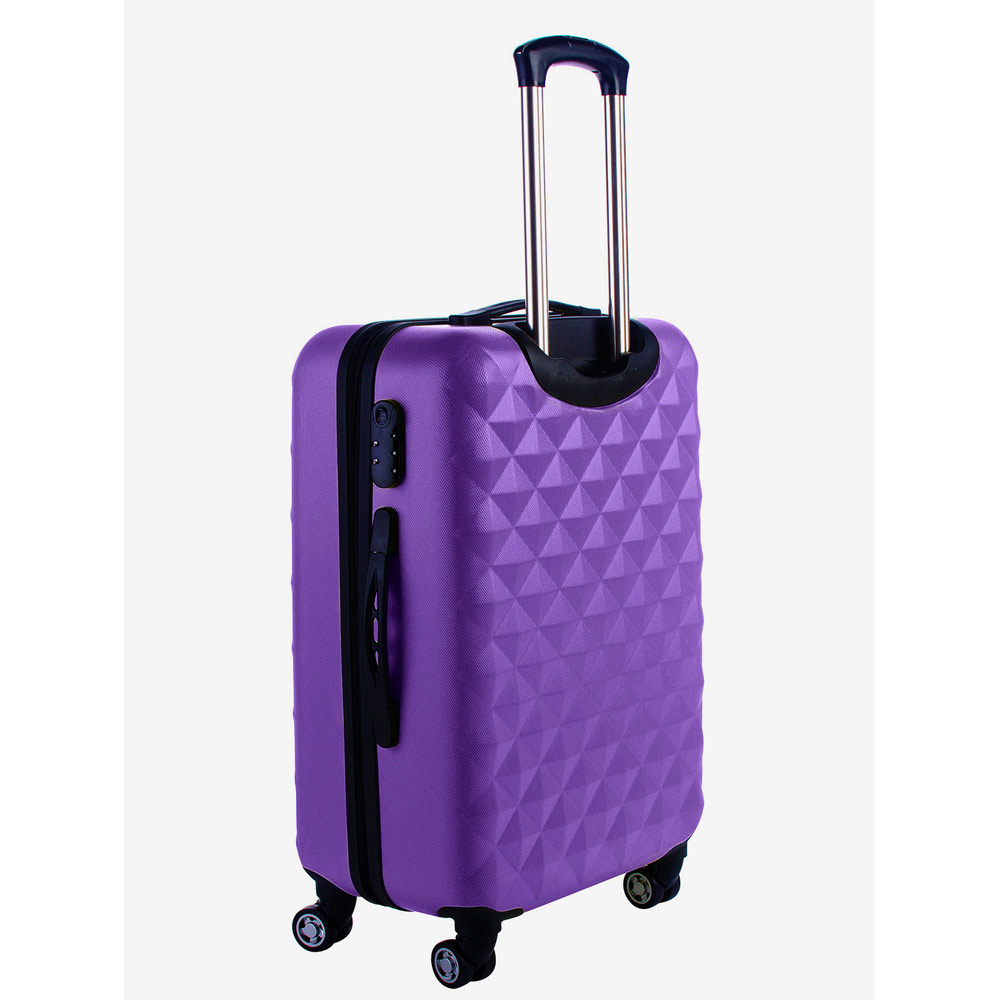 Валіза BERNARD Comfort Alum 24" Violet (946841) Замок вбудований