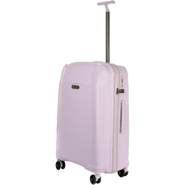 Чемодан EPIC Phantom SL M Pastel Lilac (927626) Замок встроенный TSA