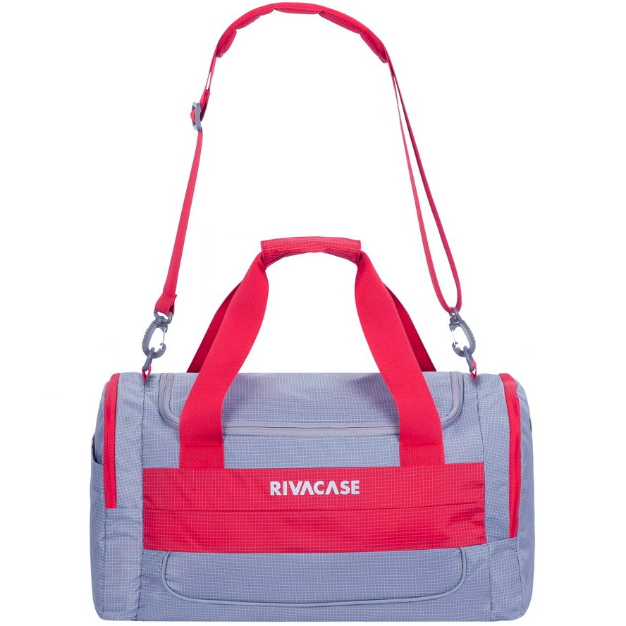 

Дорожная сумка RIVACASE 5235 Grey/red (1604516), 5235 (Grey/red)