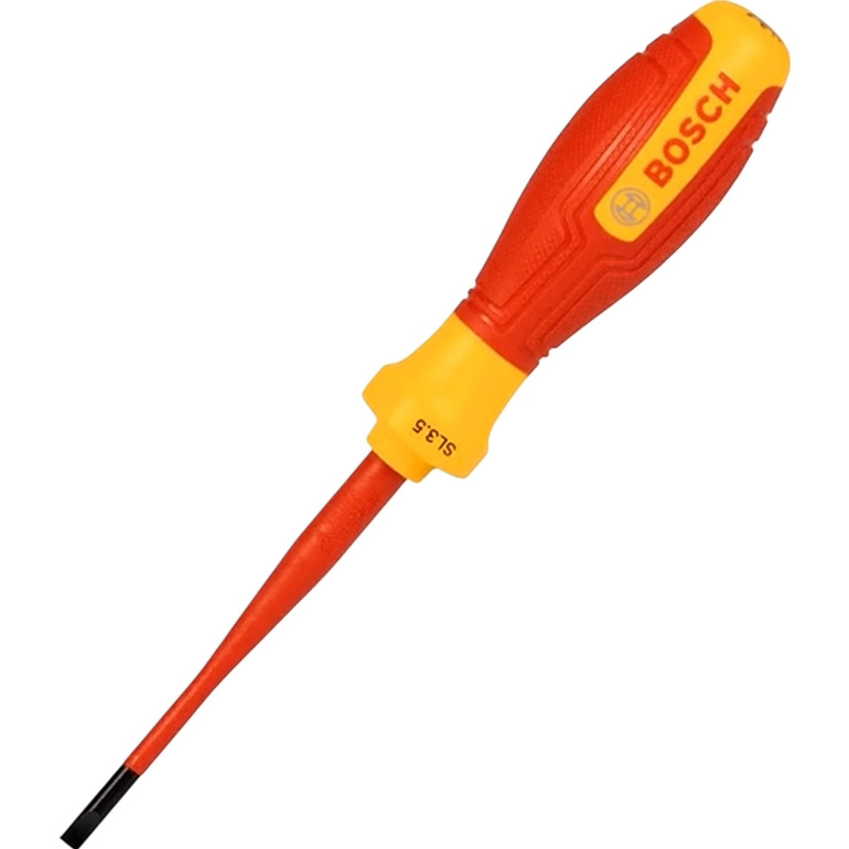 Отвертка BOSCH Professional SL3.5x75мм VDE (1.600.A02.NC1) Дополнительно изоляция: VDE (до 1000 В)