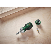 Отвертка BOSCH с трещоткой 6 насадок (1.600.A02.7PN)