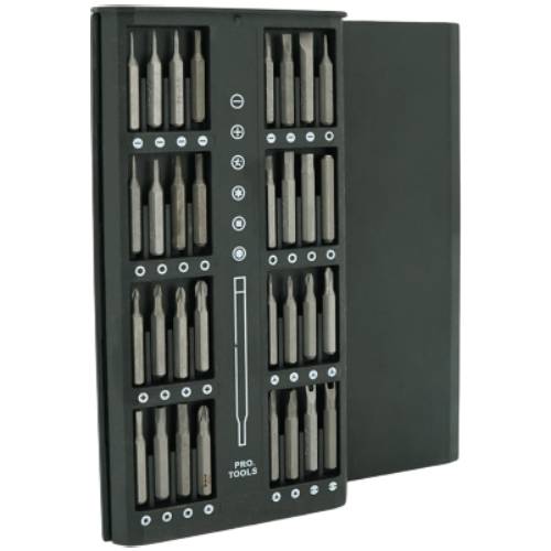 Отвертка с набором бит VOLTRONIC 63-in-1 Box (YT-63-1-S2) Дополнительно Длина держателя: 115 мм
