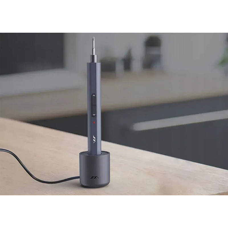 Прецизионная электроотвертка JIMIHOME Xiaomi Elecrtic + набор из 30 бит (JM-3102) Тип наконечника/биты плоский (SL)