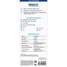 Набор отверток BREVIA 24 в 1 (55024MMC)