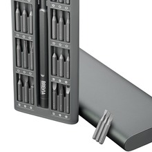 Викрутка з набором біт BREVIA 48 в 1 (55048MMC)