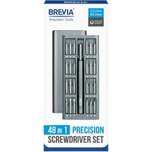 Викрутка з набором біт BREVIA 48 в 1 (55048MMC)
