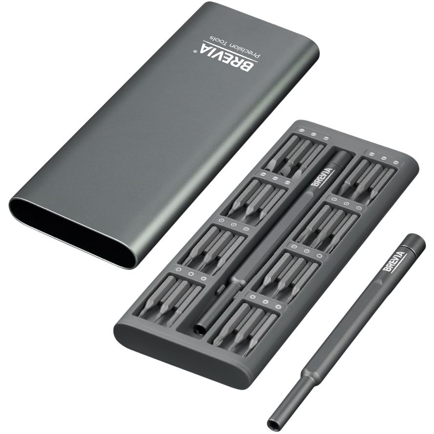 Викрутка з набором біт BREVIA 48 в 1 (55048MMC) Тип накінечника/битки зіркоподібний (Torx/T)